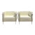 Vintage Chrome Frame Lounge Chairs After Corbusier - A Pair For Sale