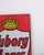 Tuborg Lager Enamel Sign with Royal Crown in Red and White For Sale - Image 4 of 8