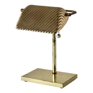 Vintage George Kovacs Brass Bankers Piano Desk Lamp For Sale