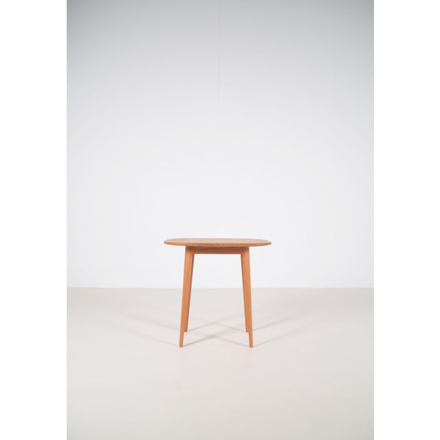 Beautiful and rather rare Sparven side table, designed by the renowned Swedish designer Carl Malmsten in the 1950s. This...