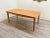 Tan Mid Century Modern Dining Table For Sale - Image 8 of 9