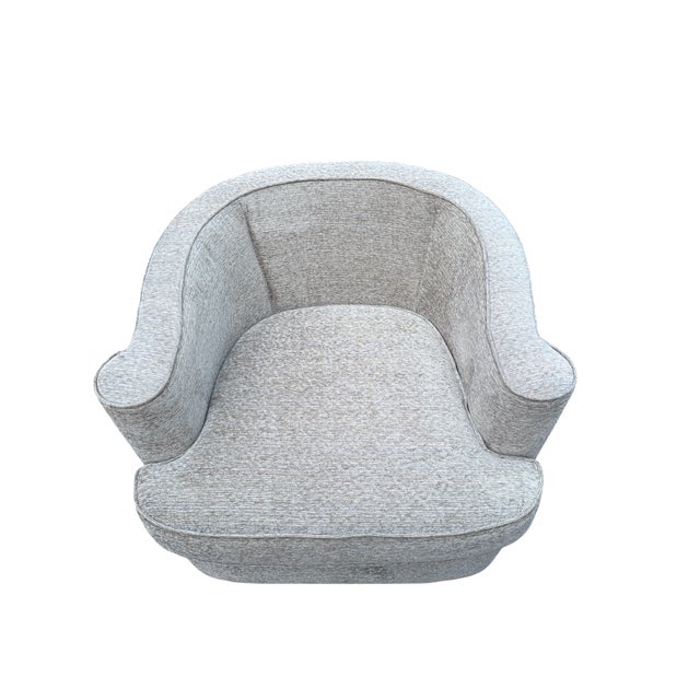 Bernhardt Tara Swivel Arm Chair - A Pair For Sale - Image 10 of 14