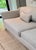 Contemporary Cisco Home Down-Filled Sofa – Neutral Linen, Deep & Comfortable, or Reupholstery Opportunity For Sale - Image 3 of 8
