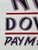 Wood Vintage Folk Art "No Down Payment" Sign, Circa Mid-20th Century For Sale - Image 7 of 10