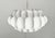 Mid-Century Modern Mid-Century Swiss White Metal Pendant Lamp by H. Zender for Temde, 1960s For Sale - Image 3 of 18