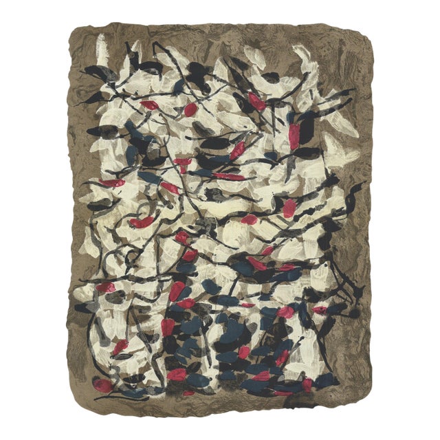 Jean-paul Riopelle Composition Iv-160, 1966 For Sale