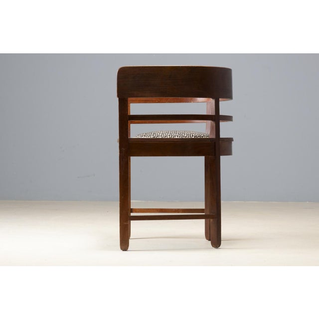 Central European Armchair with Inlaid Backrest, 1890s For Sale - Image 10 of 11