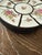 Ceramic 1910s Crown Staffordshire Fine Bone China Salad Plates Black Art Deco Bands With Floral Bouquets – Made in England -Set of Ten For Sale - Image 7 of 9