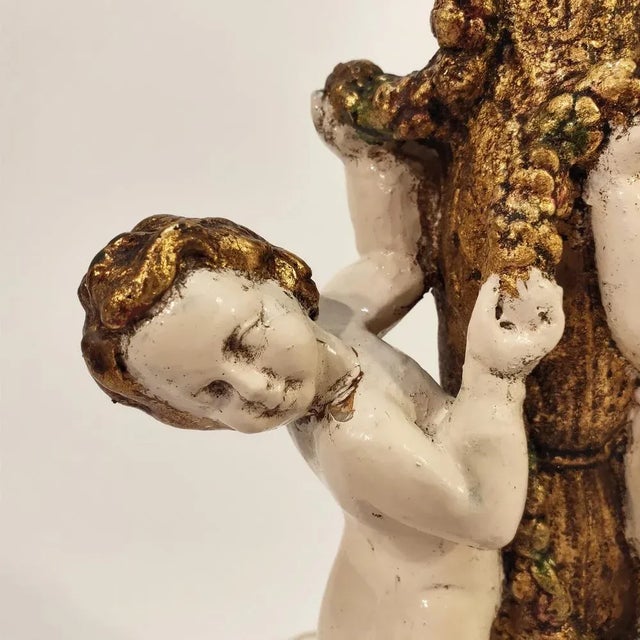 Spanish Baroque Table Lamp, 1950s For Sale - Image 10 of 11