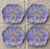 South African Handmade & Hand-Painted Ceramic Serving Plate - Set of 4 For Sale - Image 12 of 12