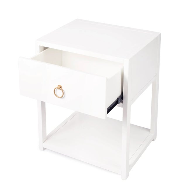 Lark End Table, White For Sale In Chicago - Image 6 of 9