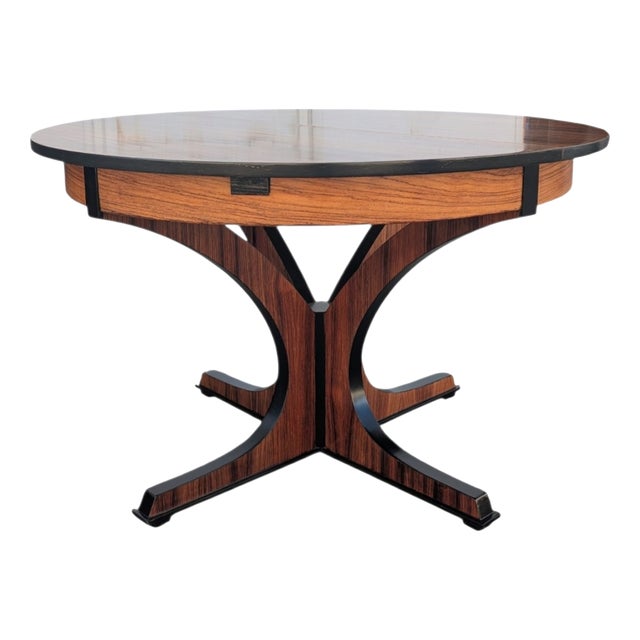 Extendable Wooden Dining Table, Italy, 1960s For Sale