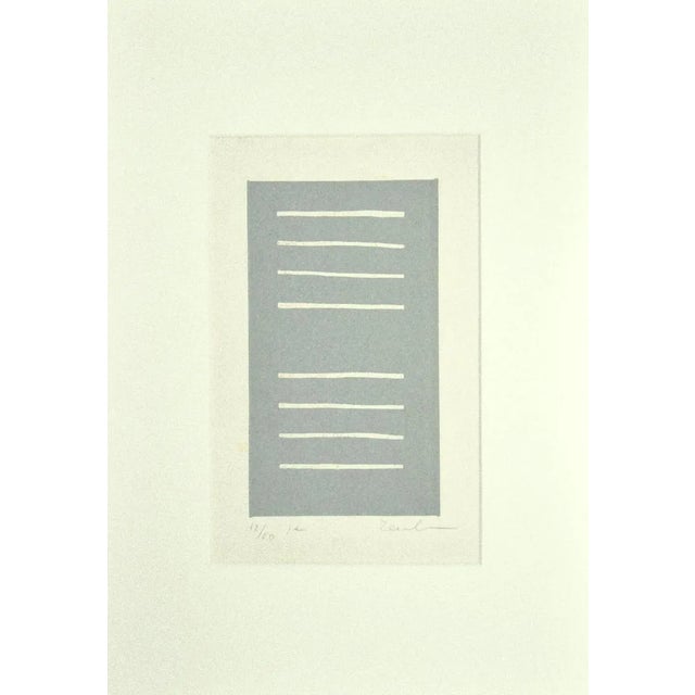 Unknown - Composition - Original Etching on Paper - 1970 For Sale