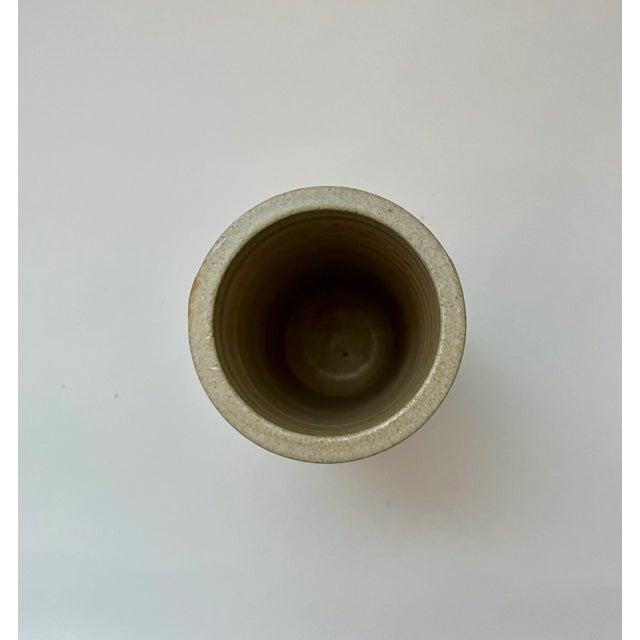 Cream Small Vase in Ceramic by Kähler For Sale - Image 8 of 9