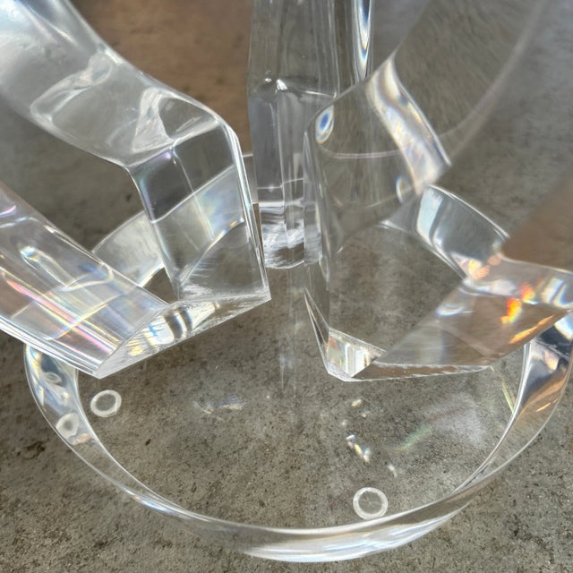 1970s Lucite Curvaceous Abstract Sculpture Chairish