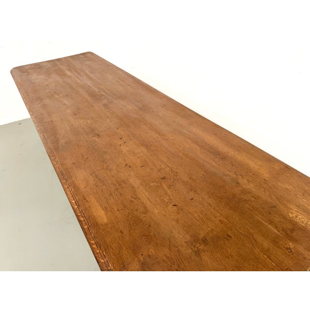 Oak Table with Turned Legs, 1900 For Sale - Image 6 of 18