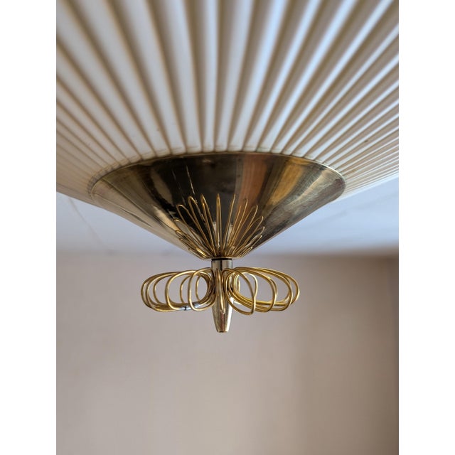 Mid-Century Modern Large Flush Mount in the style of Paavo Tynell, 1950s For Sale - Image 3 of 18