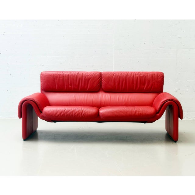 DS-2011 Leather Sofa from De Sede, 1980s For Sale - Image 16 of 16