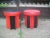 Mid-Century Modern Set of Mid-Century Stools, 1950s For Sale - Image 3 of 4
