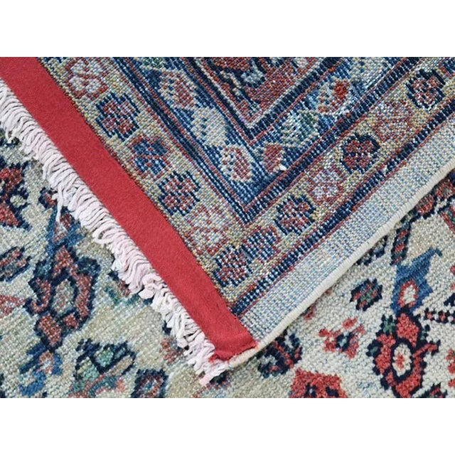 Antique Colorful Mahal Rug 11'8"x8' For Sale - Image 4 of 5