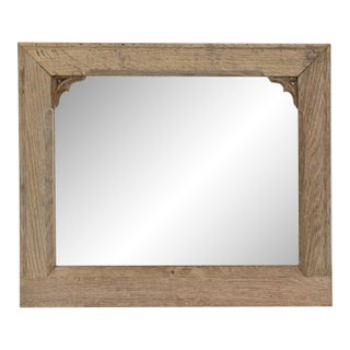19th Century France Red Wood Mirror For Sale
