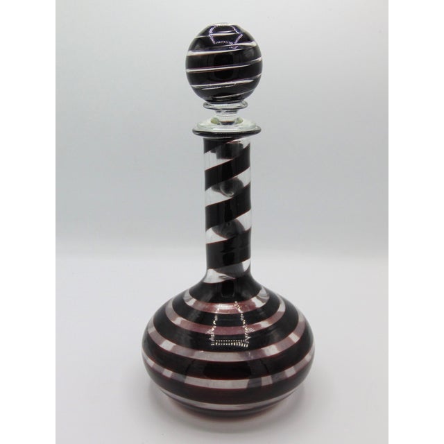 1960s Spiral Bottle from Venini, 1960s For Sale - Image 5 of 5