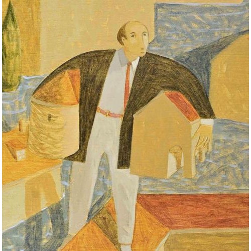Oil on canvas realized by Alberto Gallerati (b. 1945) in 1970s. Hand signed. Very good condition. This piece is attributed...