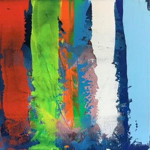 Little Color Study on Canvas Panel