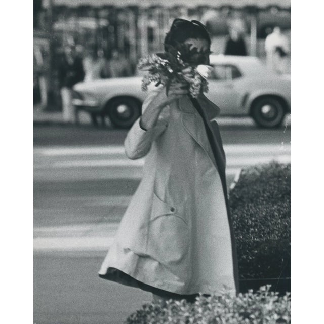 Jackie Onassis, Black and White Photograph, 1960s For Sale - Image 4 of 4