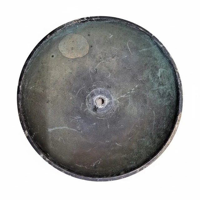 Metal Antique 1873 Brass Pull Bell — Victorian Fire, Boxing, or Trolley Bell (5") For Sale - Image 7 of 7