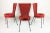 Rattan and Metal Chairs, 1950, Set of 3 For Sale - Image 3 of 13