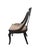 Antique Federal Style Carved Wood Side Chair With Floral Needlepoint Seat For Sale - Image 9 of 18
