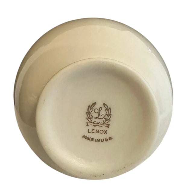 Vintage Lenox Holly Leaves and Red Berries Motif Bud Vase For Sale - Image 10 of 12