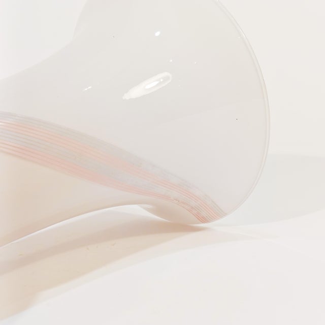 Italian Murano Glass Table Lamp from Venini, 1970s For Sale - Image 6 of 14