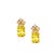 Natural Sapphire Diamond Earrings 14k Gold 1.74 TCW Certified For Sale - Image 10 of 18