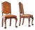 Set of Amsterdam Side Chairs in Patinated Cognac Leather from T Woonhuys, 1930s For Sale