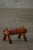 20th Century Dark Red Moroccan Camel Saddle Footstool, North Africa, 1940s For Sale - Image 13 of 18