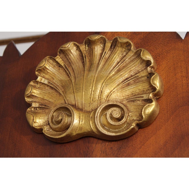 Wood Henkel Harris Mahogany Chippendale Style Mirror For Sale - Image 7 of 16