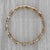Red 4ctw Ruby Flower Tennis Bracelet 14k Yellow Gold 7.25" 7.5mm For Sale - Image 8 of 9