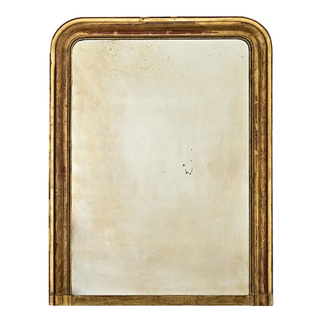 French 19th Century Gold Gilt Louis Philippe Mirror For Sale