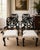Set of 4 Ralph Lauren Black Armchairs With Genuine Leather Faux Alligator Seats For Sale - Image 11 of 11