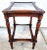 Theodore Alexander 2 Tier Mahogany & Marble Side Lamp Table With Pullout Top For Sale - Image 9 of 11
