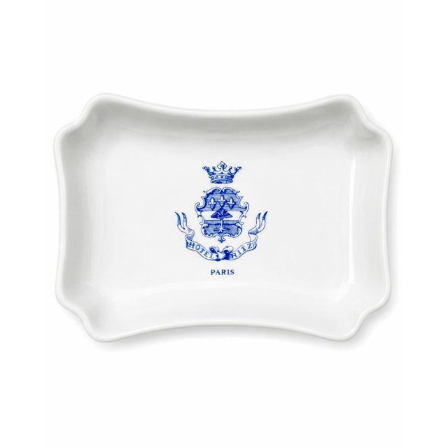 Vintage Ritz Paris Hotel Porcelain Ashtray Catchall Dish For Sale - Image 10 of 10