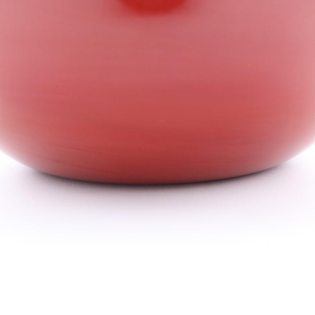 Venini Cinese' Venini Art Glass Murano Vase from Italy circa 1960 For Sale - Image 4 of 6