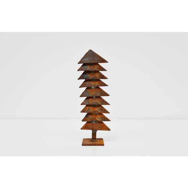 Iron Sculptures by Theo Niermeijer, 1970s, Set of 3 For Sale - Image 3 of 9