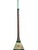 American Antique Early 20th Century Hand Painted Monogrammed Wooden Canoe Paddle / Boat Oar With Olive Green, White & Black Striping, Circa 1920 For Sale - Image 3 of 11