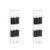 Modern Modern & Festive Black Formal Candle Set, 2 Packs of 6 For Sale - Image 3 of 3