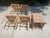 Authentic McGuire Antalya Laced Rawhide Dining Table & 4 Chairs For Sale - Image 12 of 14