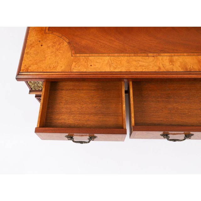 Large Burr Walnut Coffee Table by Charles Barr, 20th Century For Sale - Image 14 of 18