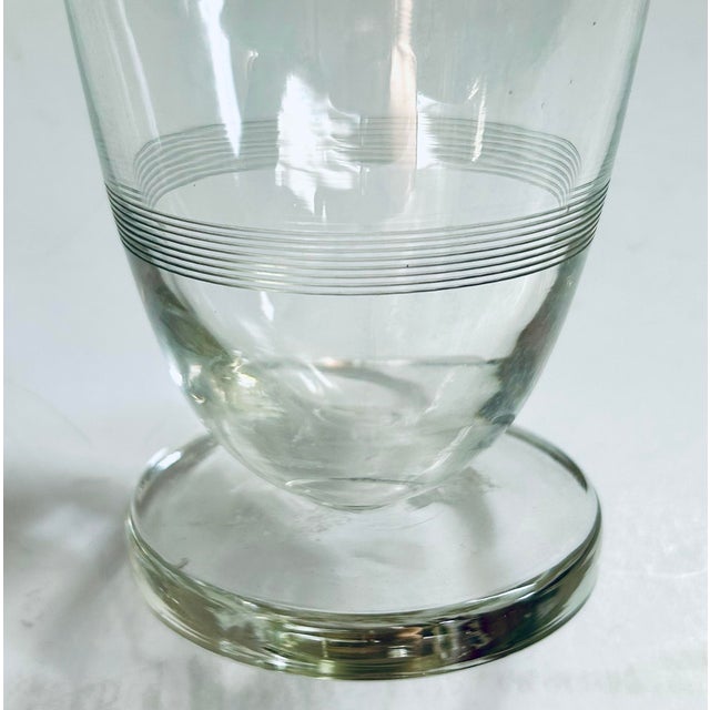 Art Deco Pair of Art Deco Bar/Boudoir Decanter Bottles For Sale - Image 3 of 3